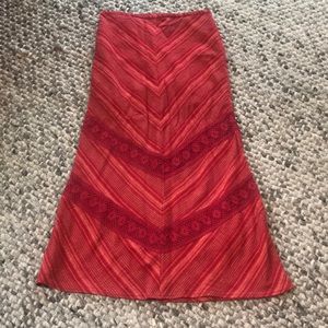 Prana maxi skirt size 4